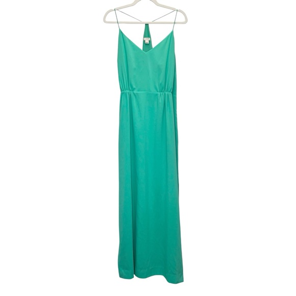 NWT J. Crew Factory Maxi Dress Size 14 Racerback Spaghetti Strap Formal Party - Picture 3 of 8